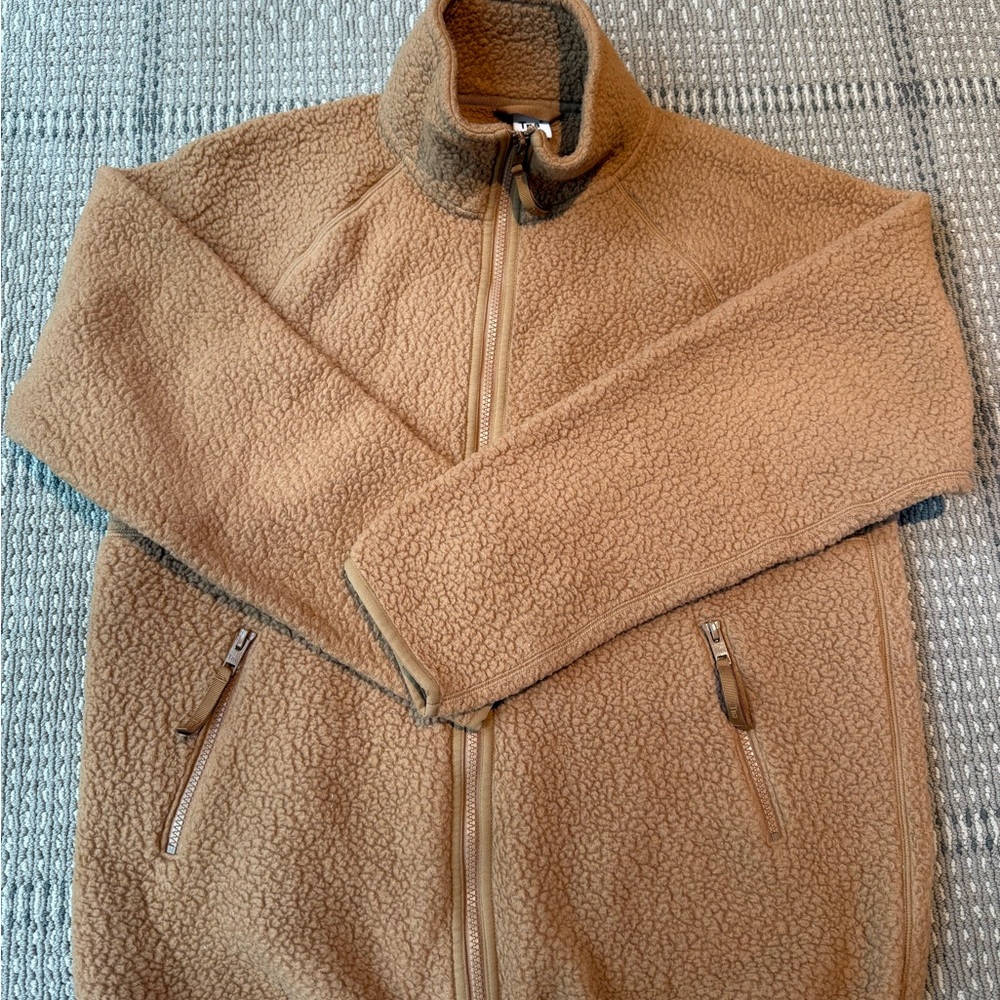 TNA Warm Brown Sherpa Jacket